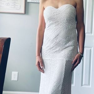 Off white boho dress